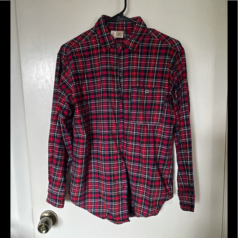 Plaid Button Up